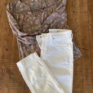 Lucky Brand Bridgette Crop skinny jeans